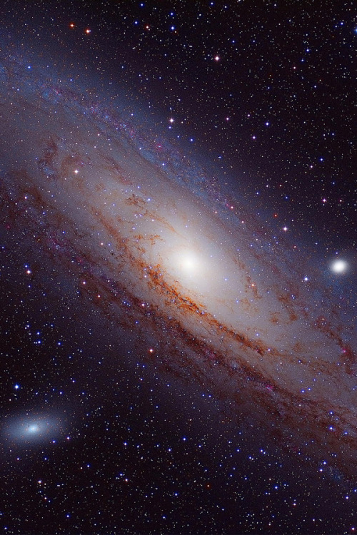 instvnct:  Galaxy in Andromeda : (Karam Al Snjarae)  