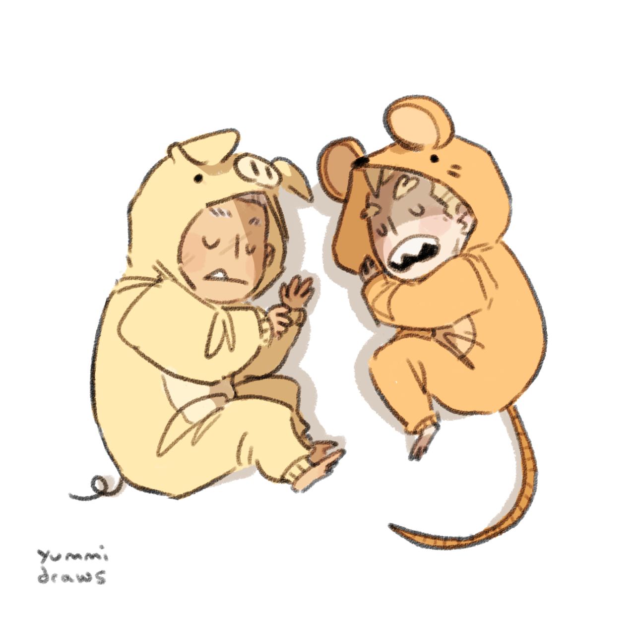 yummidraws:  but tiny de-aged junkers though 