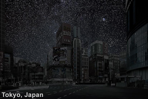 trendingly:  What Cities Would Look Like Without Lights Click Here To See More! 