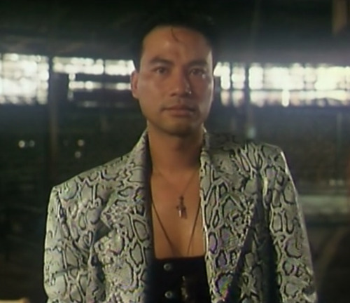 Simon Yam in Ringo Lam’s Full Contact (1992) is a non-stop style machine. Dude was too fly not to sh