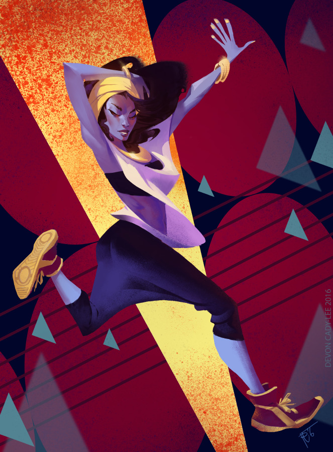 gorrem:Struck by Rythm  Dance has changed my life just as much as 2-D art has, but