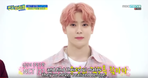 kibvmey: Every Time NCT 127 Looked Like They Were About To SNAP On Weekly Idol
