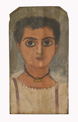 slam-ancient:Portrait of a Young Boy, Egyptian, 2nd century, Saint Louis Art Museum: Ancient Arthttp