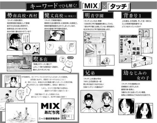 「MIX」11巻で上杉達也に会える！南風コースターもらえるキャンペーンやCMも