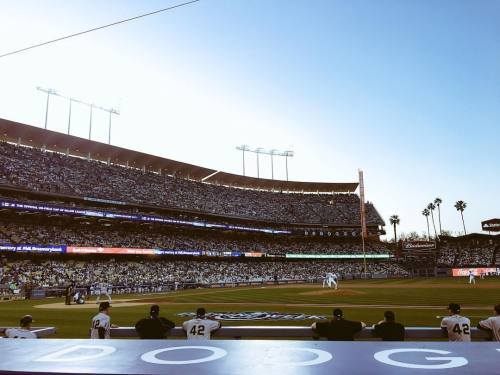 Had a blast at the first night of Coachella. (at Dodger Stadium)