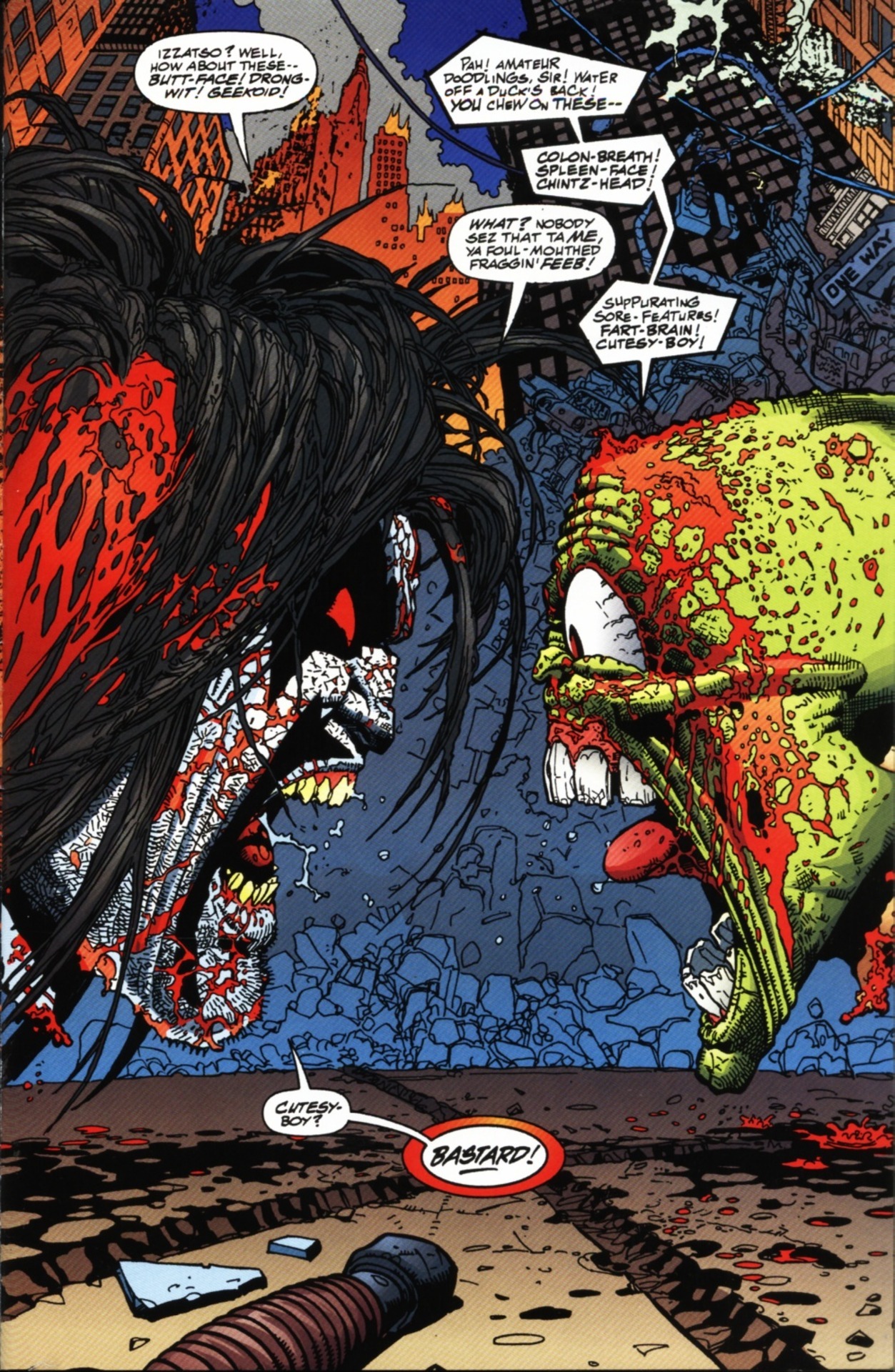 vægt nær ved leder Geeky & Gory — Lobo vs. The Mask #01
