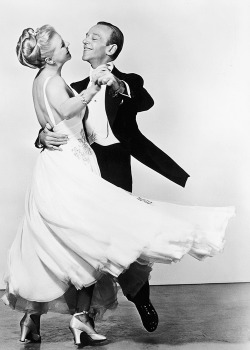 deforest:   Fred Astaire and Ginger Rogers photographed for The Barkleys of Broadway (1949)  