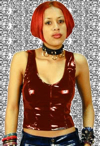 mercifuloracle:fallon modelling for hot topic (2000)