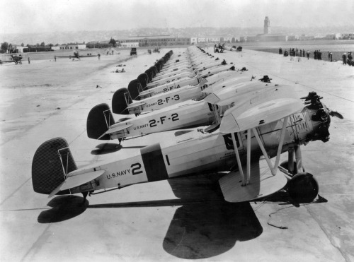 usaac-official:F3B-1s of VF-2B ashore at