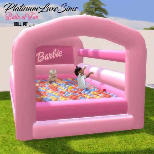 Balls of Fun Ball Pit • Fully functional ‘inflatable’ style ball pool• 18 swatches in to