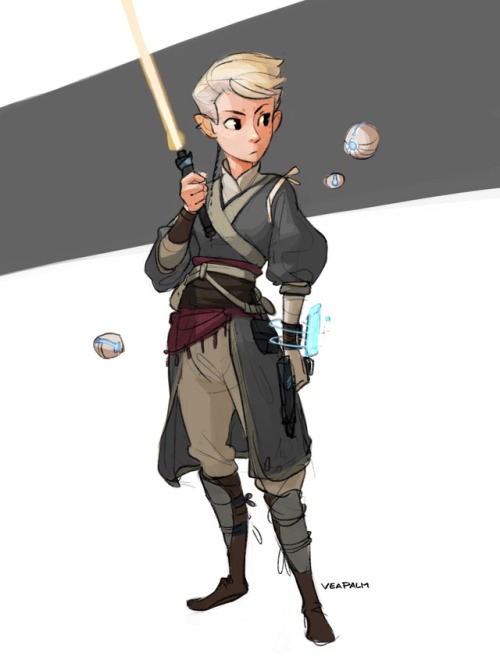 My spunky tech-savvy padawan :P by @veapalm 