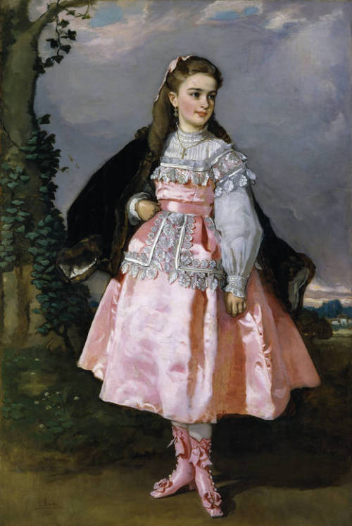 Eduardo Rosales, Concepción Serrano, future Countess of Santovenia (1871). Oil on canvas. Museo del 