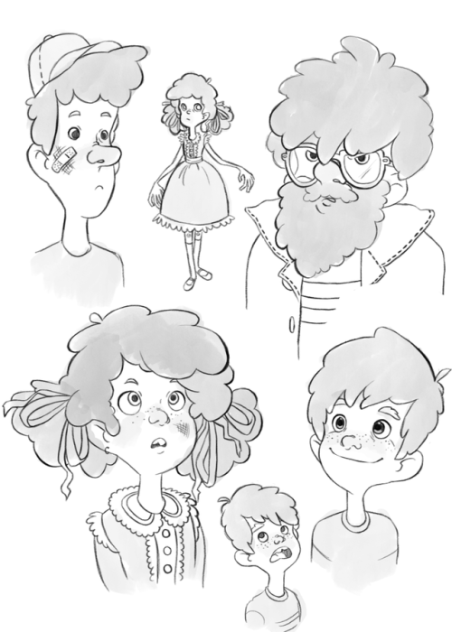 Some OC&rsquo;s for a change. &gt;&gt;Mike, Bessy, George, and Willie Seaweed