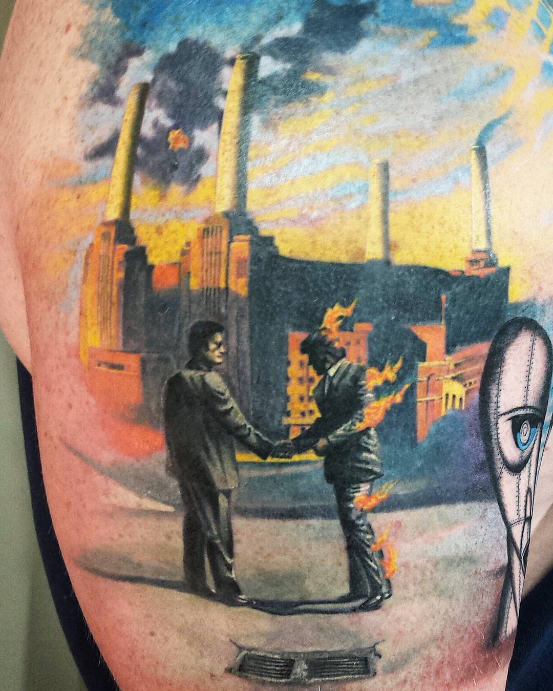 Tattoo uploaded by Mark Strong  Pink Floyd Animals  Tattoodo