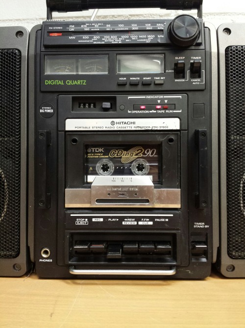 Hitachi TRK-9150E Ghetto Blaster, 1980