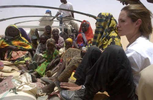 prettysunsets:  “I spend so much of my life with people who suffer, like the children in Gaza, the victims of Syria and everywhere, in all sides of the conflicts. To know better and to know that my pain and suffering are nothing in comparison because