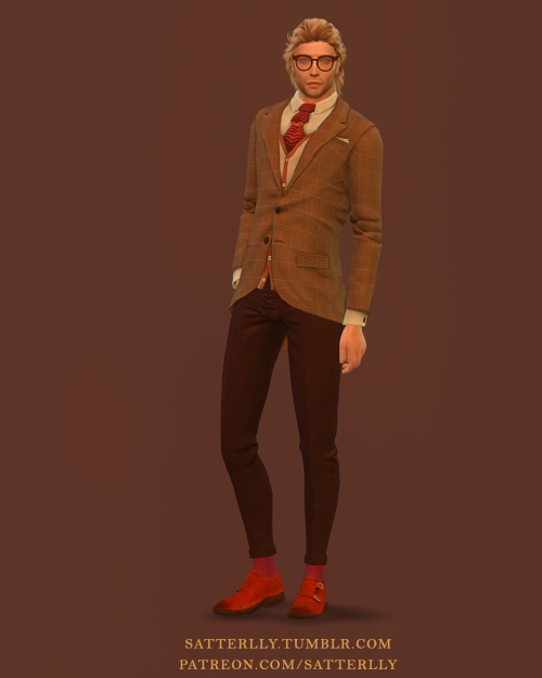 Dreamfall Chapters - Dr. Roman Zelenka outfitNew meshCostume + Glasses + Shoes + Socks1 colorGlasses