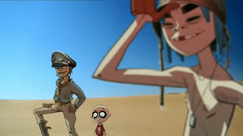 fuckyeah2doc:  noodlesdare:  Muds and 2D over the years.  We look pretty damn good.