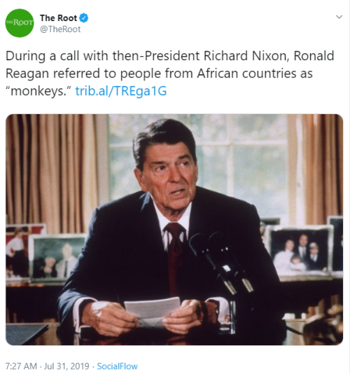 Porn Pics iamrushin:  bonkai-diaries:  REAGAN WAS A