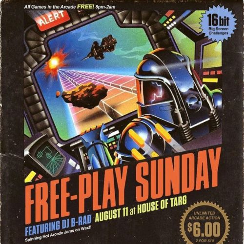 TONIGHT!! Doors@8pm for FREEPLAY SUNDAYS with your host DJ @kJ maxxx and guests - every machine in t