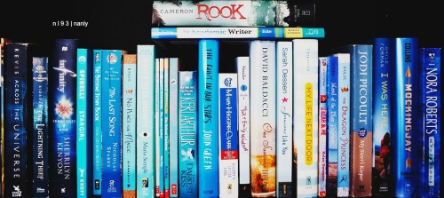 nl93:  rainbow bookshelves // june 12, 2015 