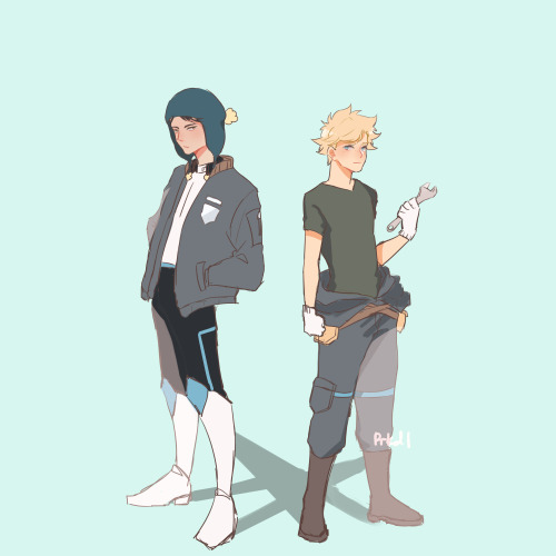 prkdl:hi long time no see, enjoy my self-indulgent mecha pilot!craig x mechanic!tweek AU