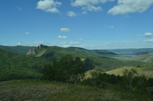 The Takmak rock from different angles.