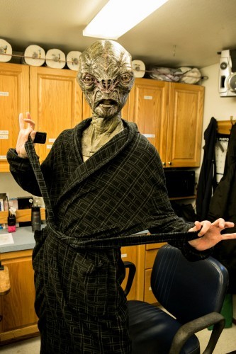 #MonsterSuitMonday From an article on Nerdist, you can check out the process for the make up for Coc