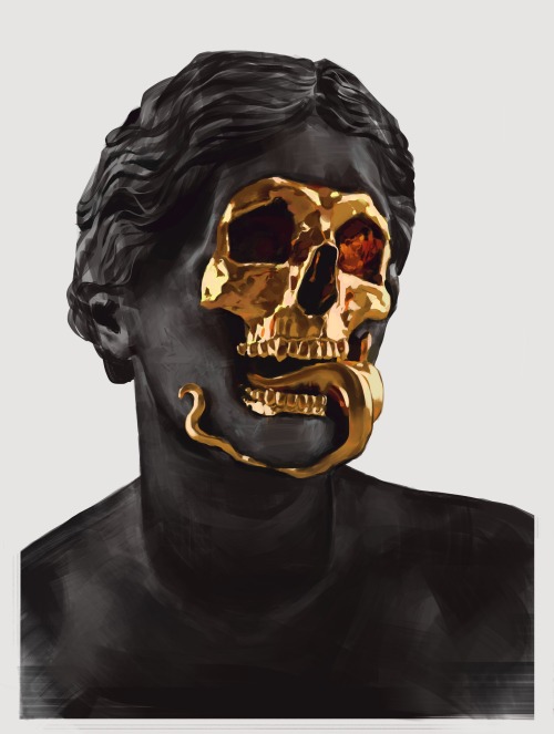 God of the Grove (study of a Hedi Xandt sculpture)Yo! A few of you guys are new followers, so I’ll d