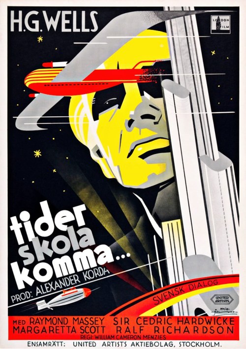 ASLUND, Moje. H.G. Wells, Tider Skola Komma [Things to Come], 1936. by Halloween HJB flic.kr