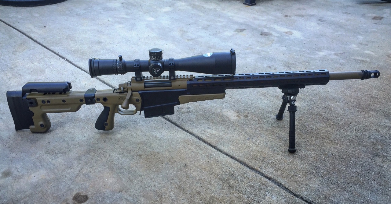 gunrunnerhell:  Accurate OrdnanceCustom high end long range rifle built by Accurate