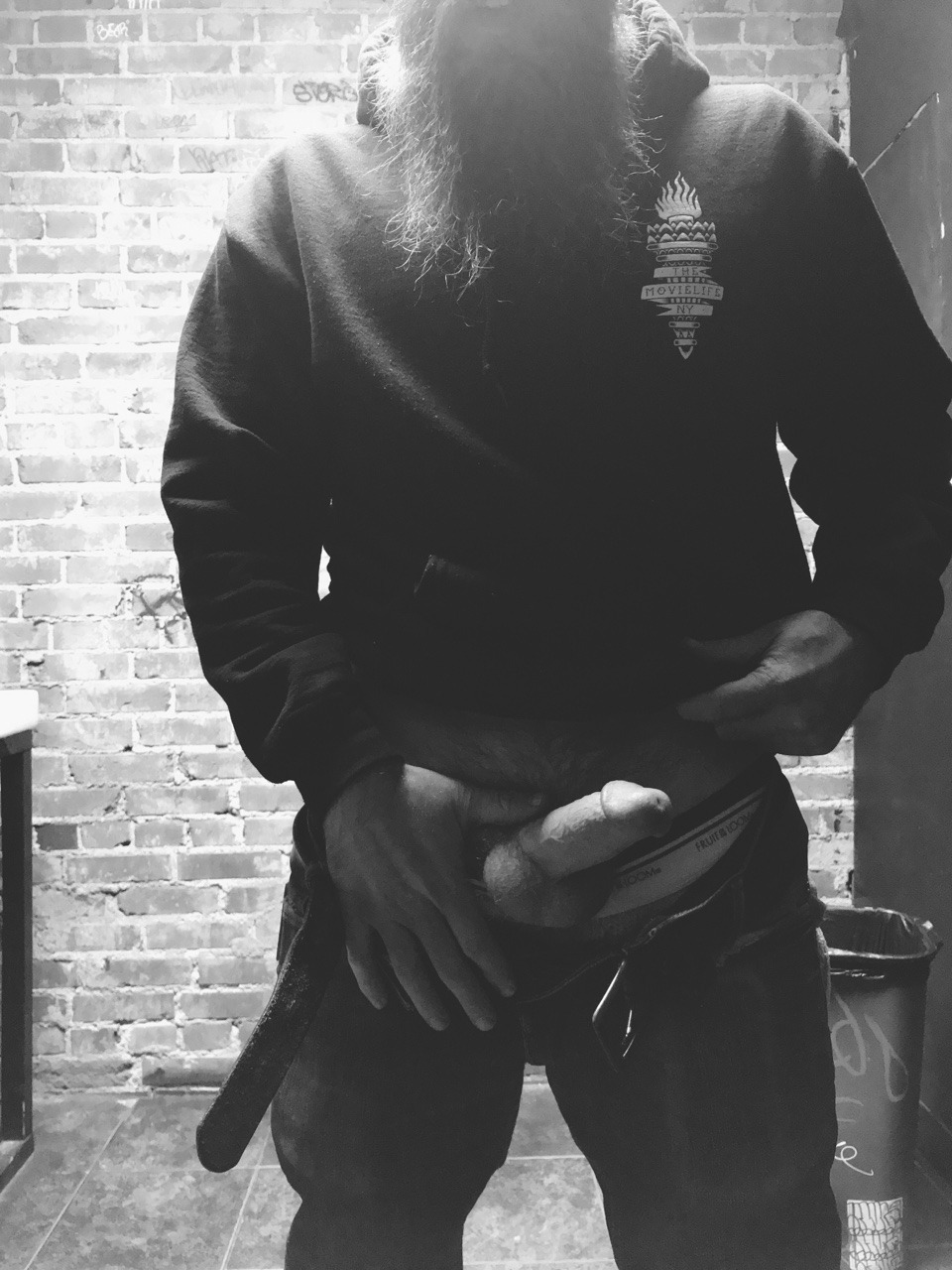 ratswillfeast:New year, same cock. Stuck at work.
