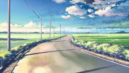 ghibli-collector:The Heavens - Art from Makoto Shinkai’s 5 Centimeters Per Second (2