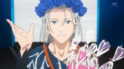 tojoh:  YOUNG VICTOR WITH A FLOWER CROWM!!!