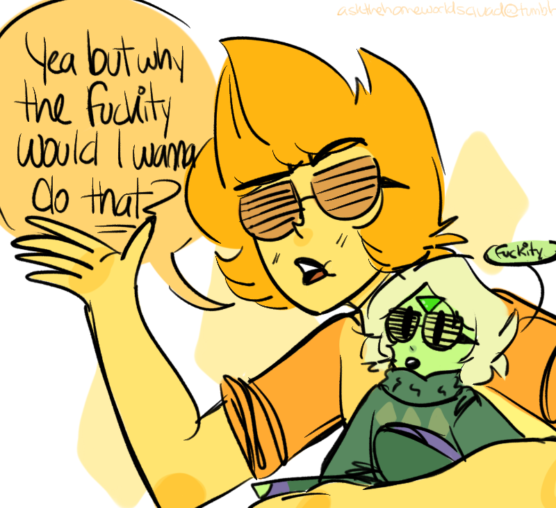 askthehomeworldsquad:  ♢Y.Diamond ♢ : you mean rose quartz??♢Y.Diamond ♢