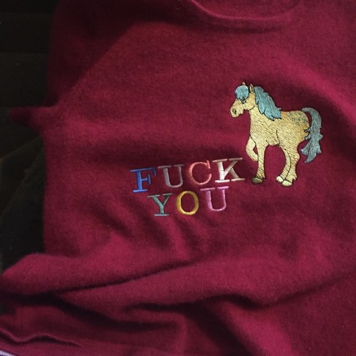 ilovemimililoves:  #fuckyou #cashmere #pony porn pictures