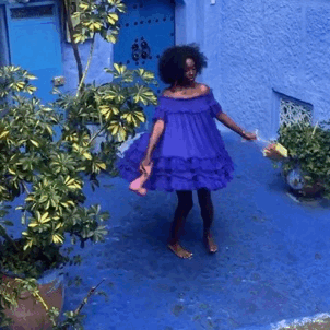 rock-my-boatey:Carefree baby girl in Morocco