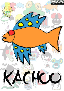 Sometime I like to get fishy&hellip;Kachoo #art #digitalart #drawing #fishystuff The Piffs : http://www.behance.net/gallery/The-Piffs/6590107