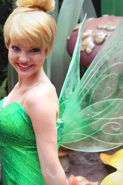 disneyismyescape:never-beast: Stopped by Pixie Hollow yesterday and said hello to this beautiful fai