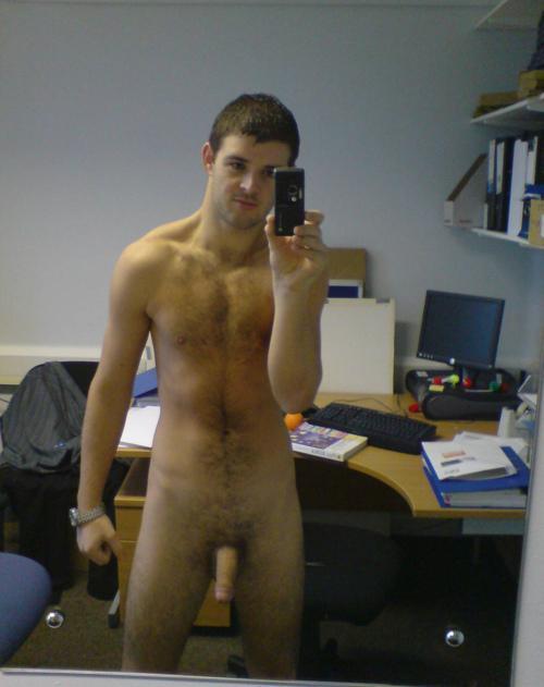 maleinstructor:  The naked office