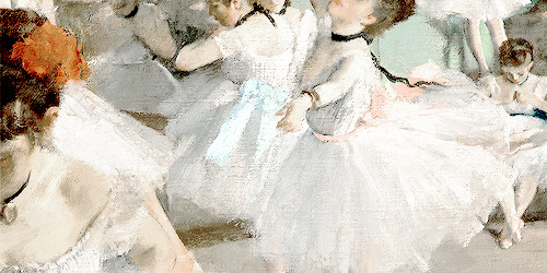 spidehman:  ART HISTORY MEME | [1/6] themes, series or subjects; ballet 