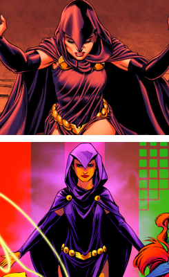 dccomicgeek:DC Meme | 8 Costumes  (5/8) Raven