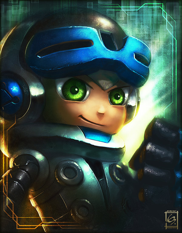 theomeganerd:  Mighty No. 9 by emortal982