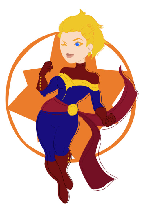 christiancgtomas:  Retro Heroes / Carol Danvers aka Ms. Marvel aka Captain Marvel Woohoo, two for the price of one! 