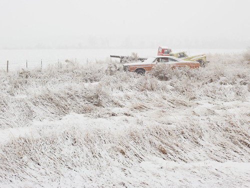 agelessphotography: Out in the Cold, Montana from the Roadside America series, Josef Hofle