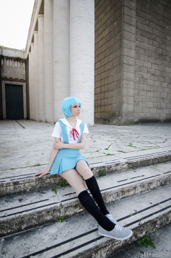 ladies-of-cosplay:  Rei Ayanami from Evangelion Cosplayer: AE   Facebook \ Worldcosplay \ Tumblr Photographer: Matteo Rossi  Facebook \ Deviantart \ Flickr