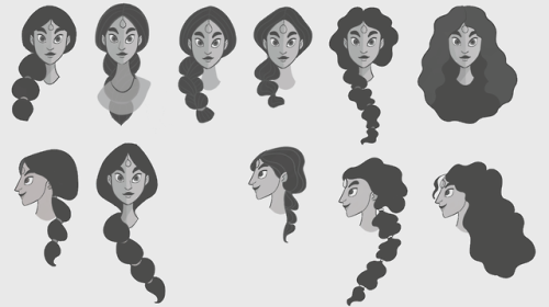Hair &amp; Costume research for my mughal era princess design