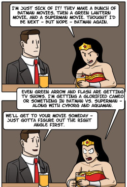 dcwomenkickingass:  dorkly:  The Trouble With Wonder Woman  Wait, this needs this!  Wonder Woman - guess which part of that name is the problem? 