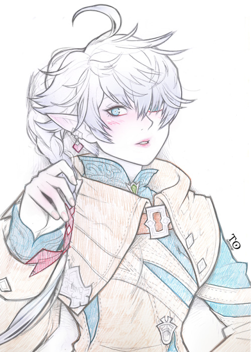 tabletorgy-art: Friendship ended with AlphinaudNow Alisaie is my best friend