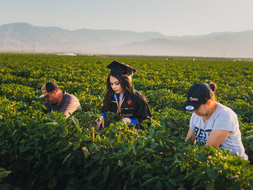 We really love this story about Jennifer Rocha and how she honored her immigrant parents for the sac